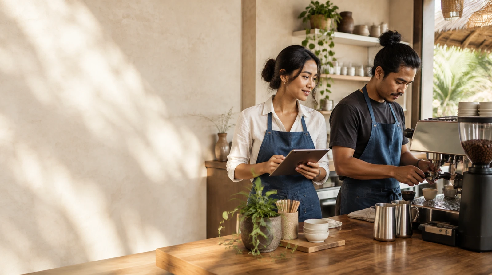 For cafes & restaurants